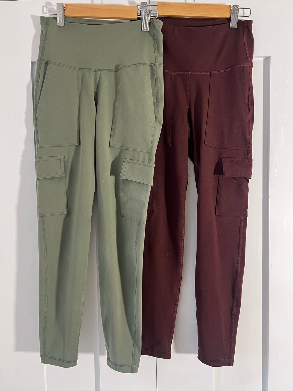Old Navy Active Elevate Go-Dry Cargo Leggings Women’s Small High Rise Pockets